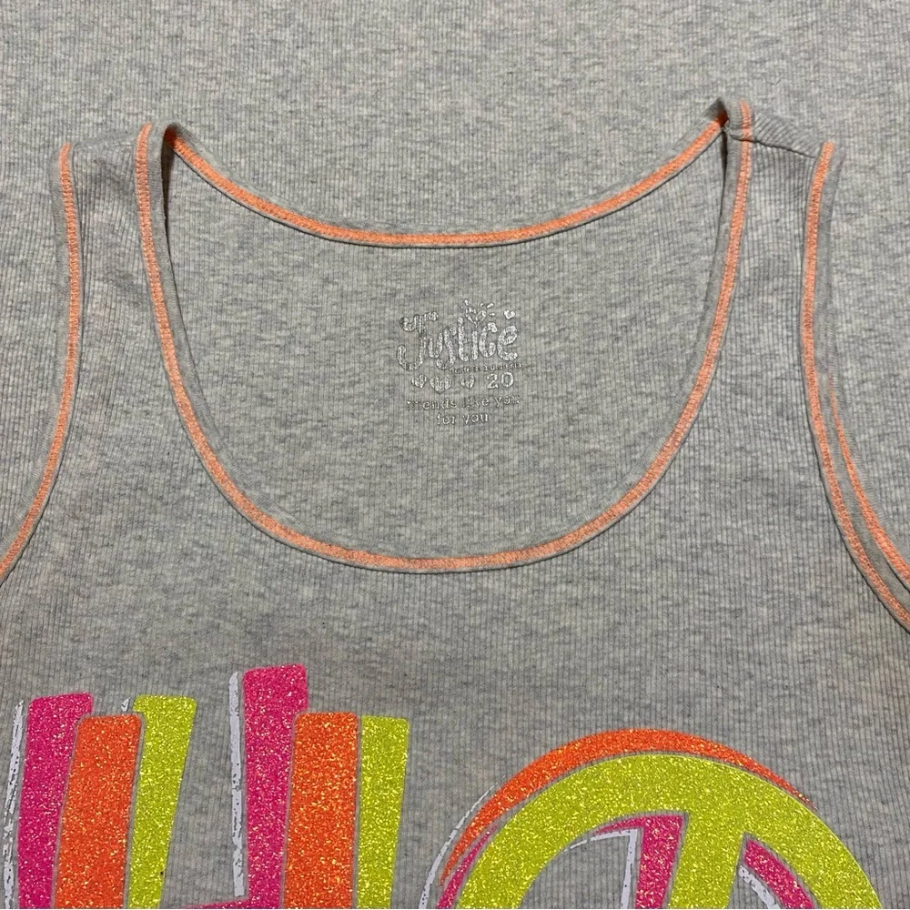 Justice tank top